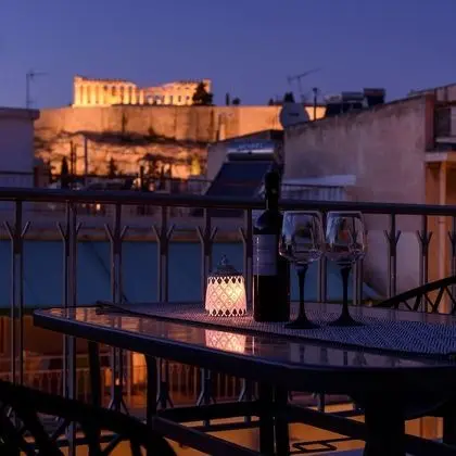 Çatı Katı Süiti (Penthouse), 2 Yatak Odası (Acropolis View)