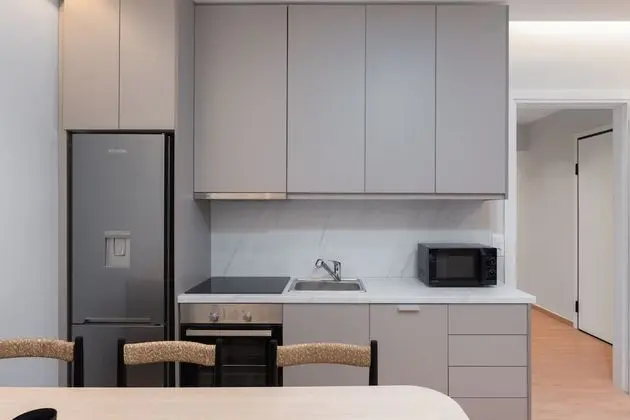 City Apart Daire, 2 Yatak Odası, Balkon