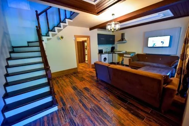 Bungalov, Balkon, Göl Manzaralı