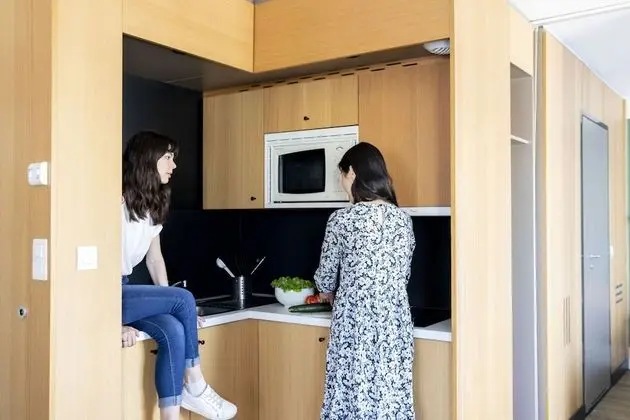 Stüdyo, 2 Çift Kişilik Yatak