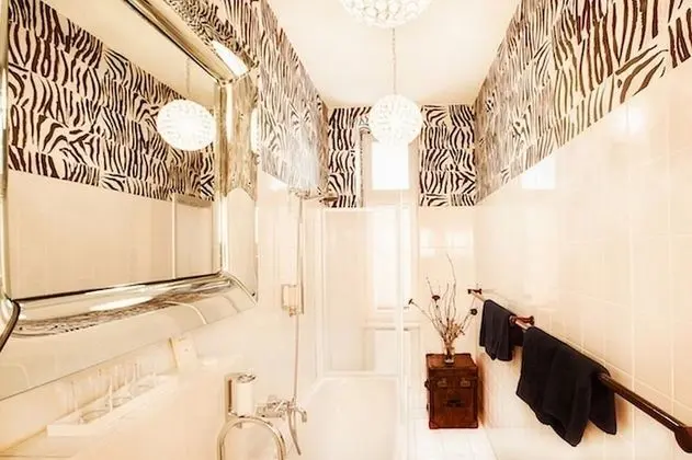 Deluxe Apart Daire, Mutfak, Avlu Manzaralı
