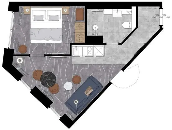 Comfort Apart Daire, 1 Yatak Odası