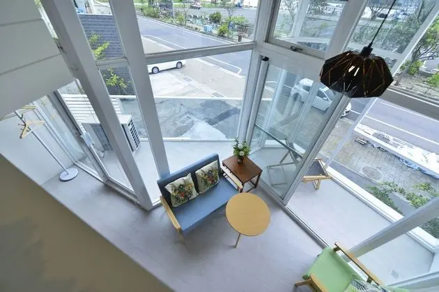 Panoramic Oda, 2 Çift Kişilik Yatak, Koy Manzaralı (Cozy 2F)