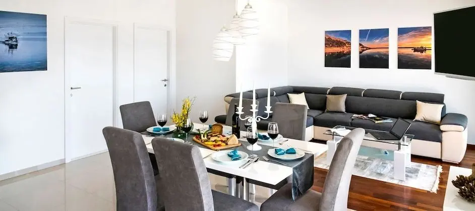 Luxury Apart Daire, Balkon, Deniz Manzaralı (2)