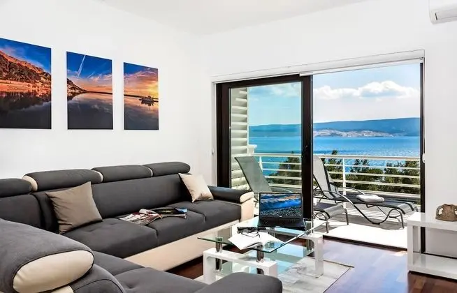 Luxury Apart Daire, Balkon, Deniz Manzaralı (2)