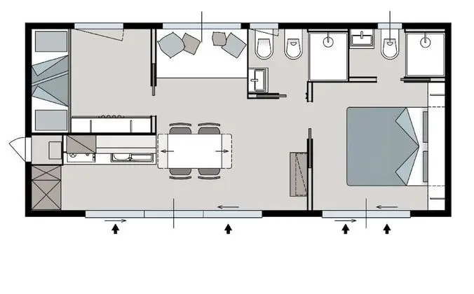 Exclusive Karavan, 2 Yatak Odası, 2 Banyolu