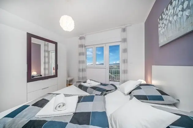 Apart Daire, 2 Yatak Odası, Balkon, Deniz Manzaralı (A1)