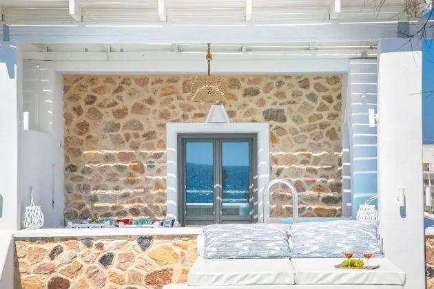Premier Suite with outdoor private hot tub & beach front