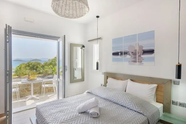 Deluxe Tek Büyük Yataklı Oda, Jakuzi, Deniz Manzaralı