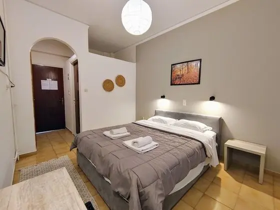 Standard Tek Büyük Yataklı Oda, Balkon, Zemin Kat