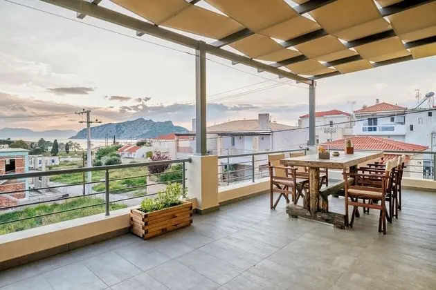 Deluxe Apart Daire, 2 Yatak Odası, Deniz Manzaralı