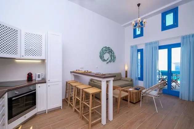 Deluxe Ev, 1 Yatak Odası, Kişiye Özel Havuzlu, Deniz Manzaralı