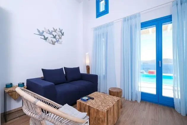 Honeymoon Ev, 1 Yatak Odası, Kişiye Özel Havuzlu, Deniz Manzaralı