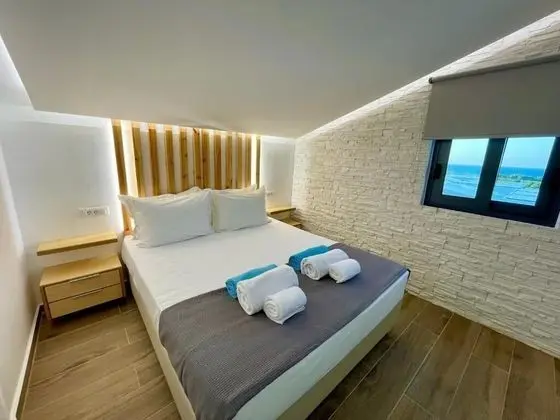 Deluxe Apart Daire, 1 Yatak Odası, Balkon, Deniz Manzaralı