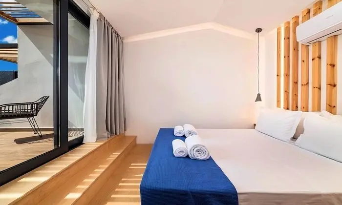 Design Apart Daire, 1 Yatak Odası, Kişiye Özel Havuzlu, Deniz Manzaralı