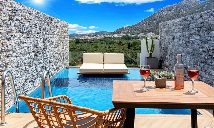 Design Apart Daire, 1 Yatak Odası, Kişiye Özel Havuzlu, Deniz Manzaralı