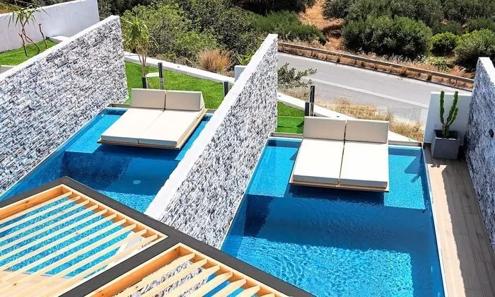 Design Apart Daire, 1 Yatak Odası, Kişiye Özel Havuzlu, Deniz Manzaralı