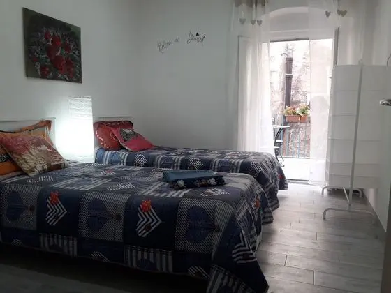 Tek Büyük veya İki Ayrı Yataklı Oda (Private External Bathroom)