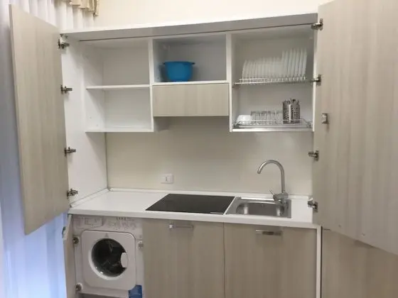 Tek Büyük veya İki Ayrı Yataklı Oda, Mutfak, Şehir Manzaralı