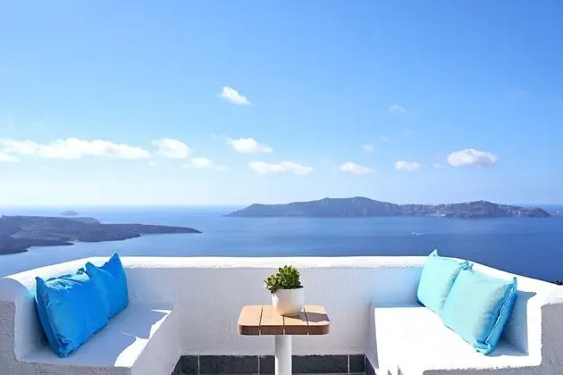 Superior Süit, Deniz Manzaralı (Caldera View)