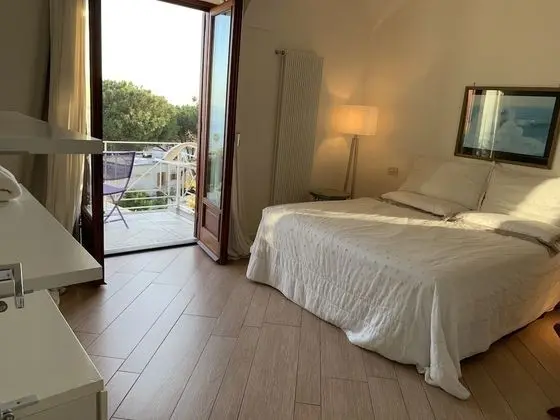 Deluxe Tek Büyük veya İki Ayrı Yataklı Oda, Balkon, Deniz Manzaralı