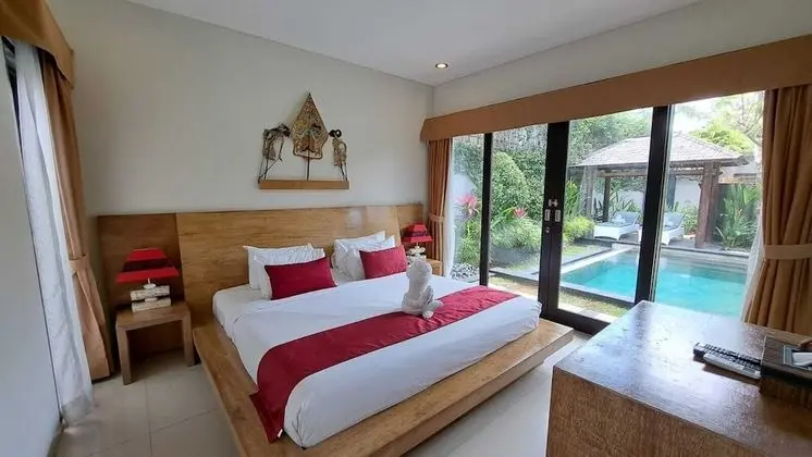 Deluxe Villa, 2 Yatak Odası, Kişiye Özel Havuzlu, Havuz Manzaralı