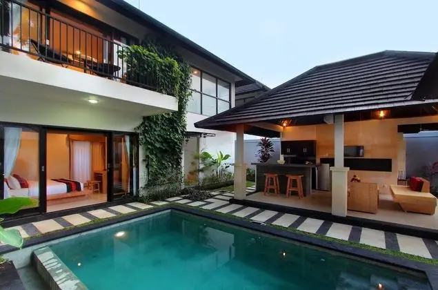 Deluxe Villa, 2 Yatak Odası, Kişiye Özel Havuzlu, Havuz Manzaralı