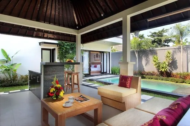Deluxe Villa, 2 Yatak Odası, Kişiye Özel Havuzlu, Havuz Manzaralı