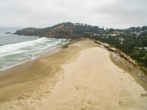 Ev, Birden Çok Yatak, Plaj Manzaralı (Agate Beach Oceanfront Lodge)