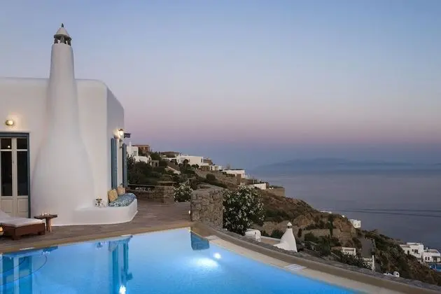 Luxury Villa, Sea View Private Pool (Elpida)