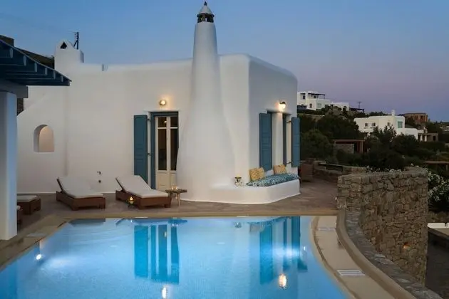 Luxury Villa, Sea View Private Pool (Elpida)