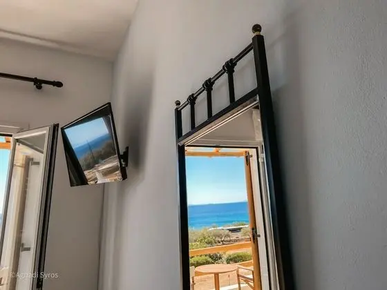 Tek Büyük Yataklı Oda, 1 Çift Kişilik Yatak, Özel Banyo, Deniz Manzaralı
