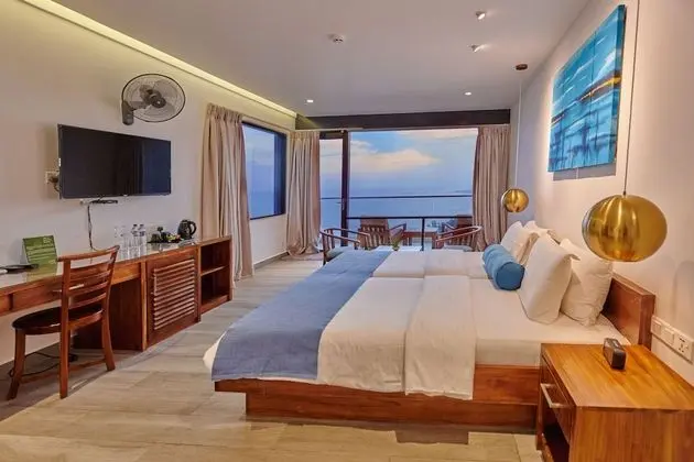 Deluxe İki Ayrı Yataklı Oda, Engellilere Uygun, Okyanus Manzaralı