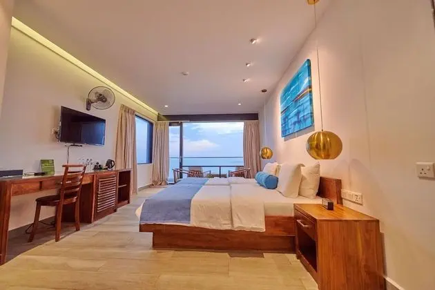 Deluxe İki Ayrı Yataklı Oda, Engellilere Uygun, Okyanus Manzaralı