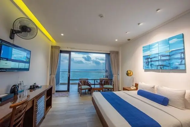 Deluxe İki Ayrı Yataklı Oda, Engellilere Uygun, Okyanus Manzaralı