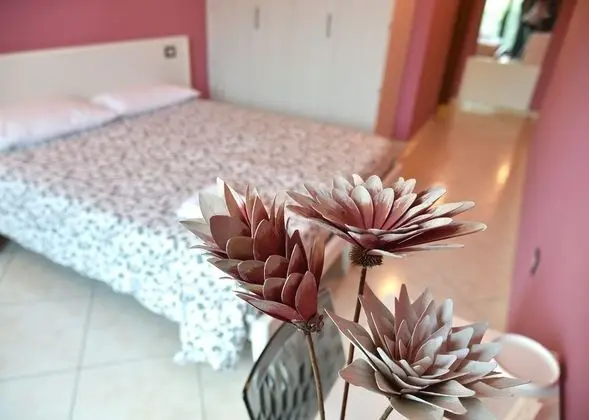 Tek Büyük veya İki Ayrı Yataklı Oda, Küçük Mutfak, Bahçe Manzaralı