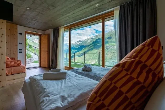 Luxury Dört Kişilik Oda, Dağ Manzaralı