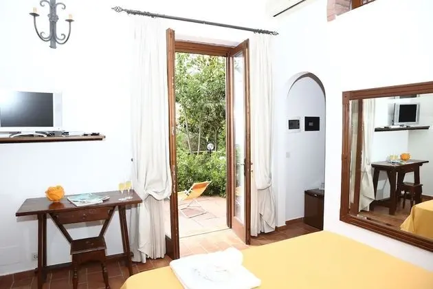 Deluxe Tek Büyük Yataklı Oda, Veranda