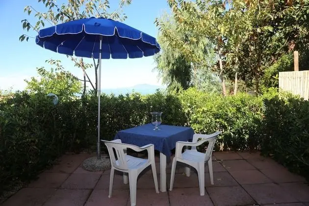 Deluxe Tek Büyük Yataklı Oda, Veranda