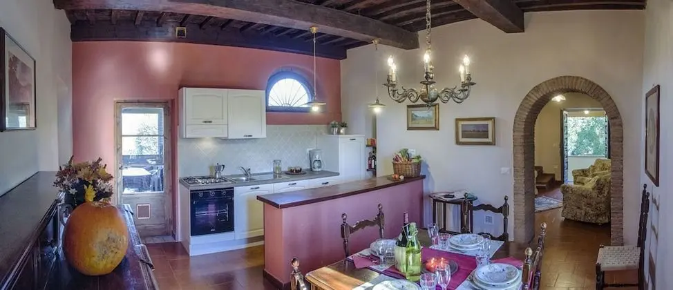 Dubleks, 2 Yatak Odası, 2 Banyolu, Bahçe Manzaralı (I Lecci)