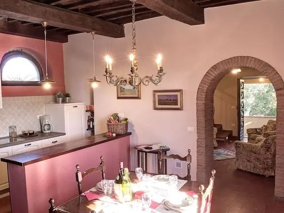 Dubleks, 2 Yatak Odası, 2 Banyolu, Bahçe Manzaralı (I Lecci)