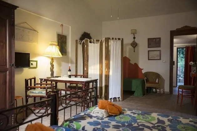 Family Stüdyo, Birden Çok Yatak, Bahçe Manzaralı (3)