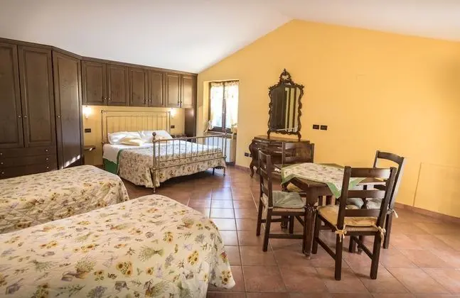 Family Dört Kişilik Oda, 1 Yatak Odası, Özel Banyo, Bahçe Manzaralı (La Ginestra)