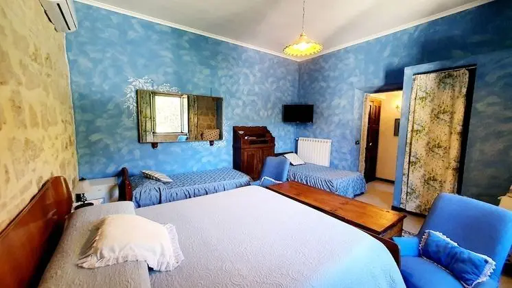 Family Dört Kişilik Oda, 1 Yatak Odası, Banyolu/Duşlu, Bahçe Manzaralı