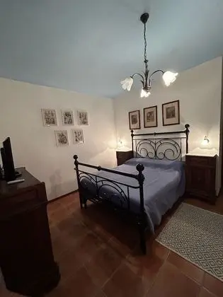 Tek Büyük Yataklı Oda, 1 Büyük (Queen) Boy Yatak (Blu)