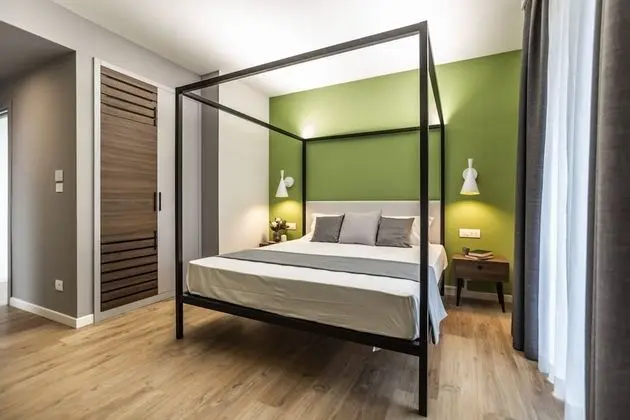 Superior Tek Büyük veya İki Ayrı Yataklı Oda, Balkon, Üzüm Asması Manzaralı