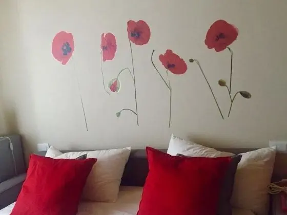 Tek Büyük Yataklı Oda, 1 Çift Kişilik Yatak, Engellilere Uygun (PAPAVERI)