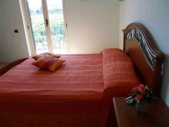 Tek Büyük veya İki Ayrı Yataklı Oda, Üzüm Asması Manzaralı