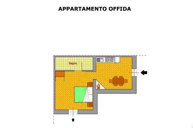 Apart Daire, 1 Yatak Odası