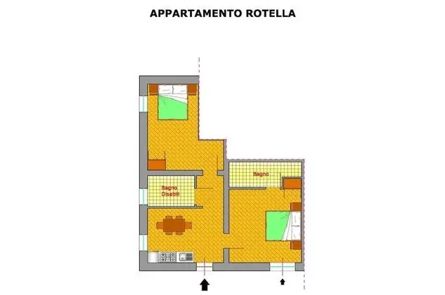 Apart Daire, 2 Yatak Odası